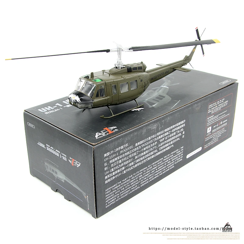 Rc Helicopter Hobby Grade - US Army UH-1H Huey Helicóptero, Diecast