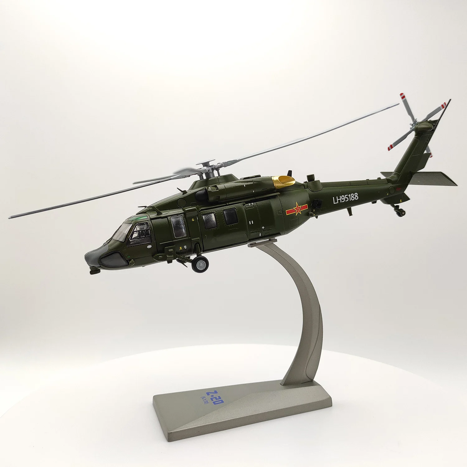 Rc Helicopter Hobby Grade - Diecast escala 1:72 Z-20 lh95188 helicóptero