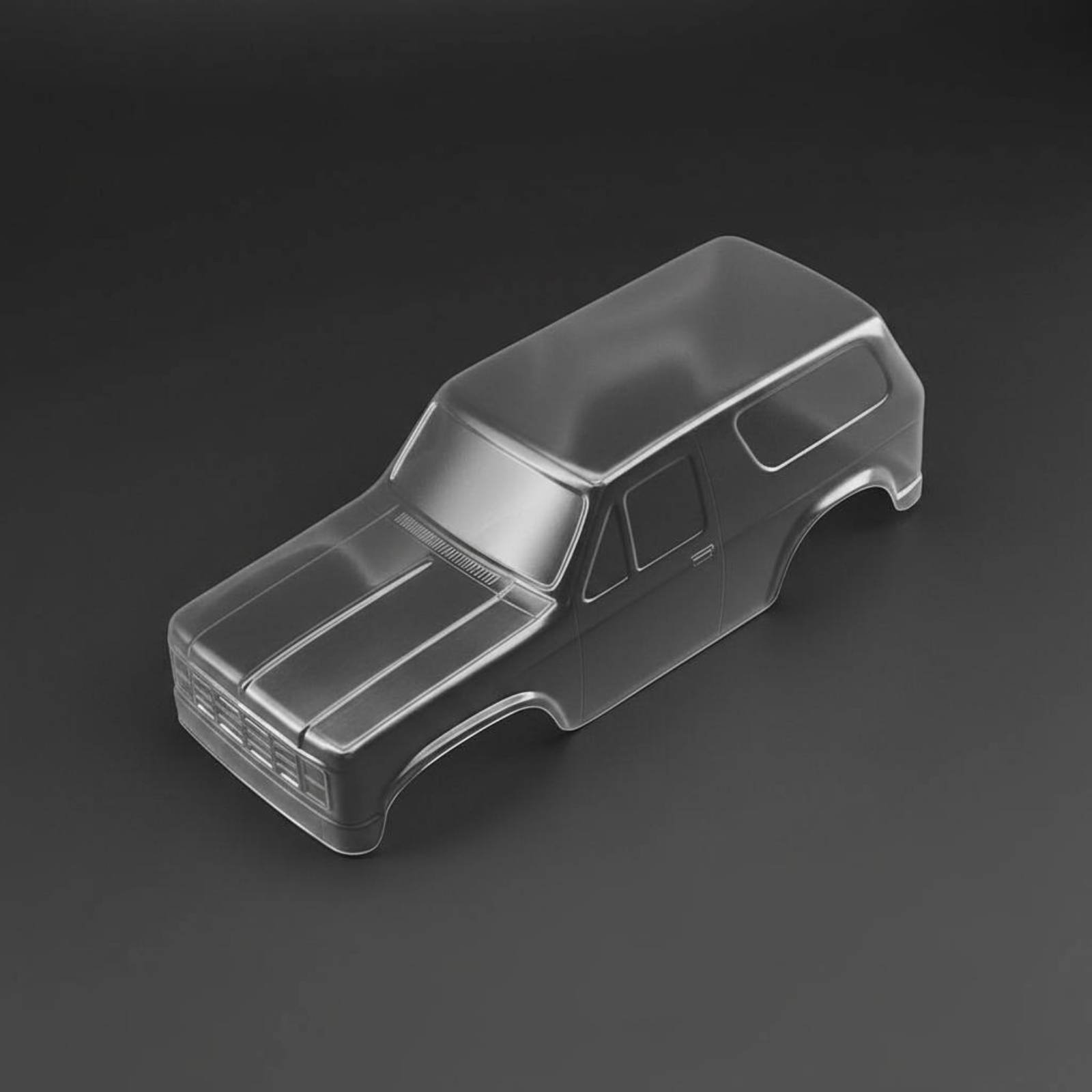 Body Shell Rc - Carcaça de Caminhão RC Transparente Pintável