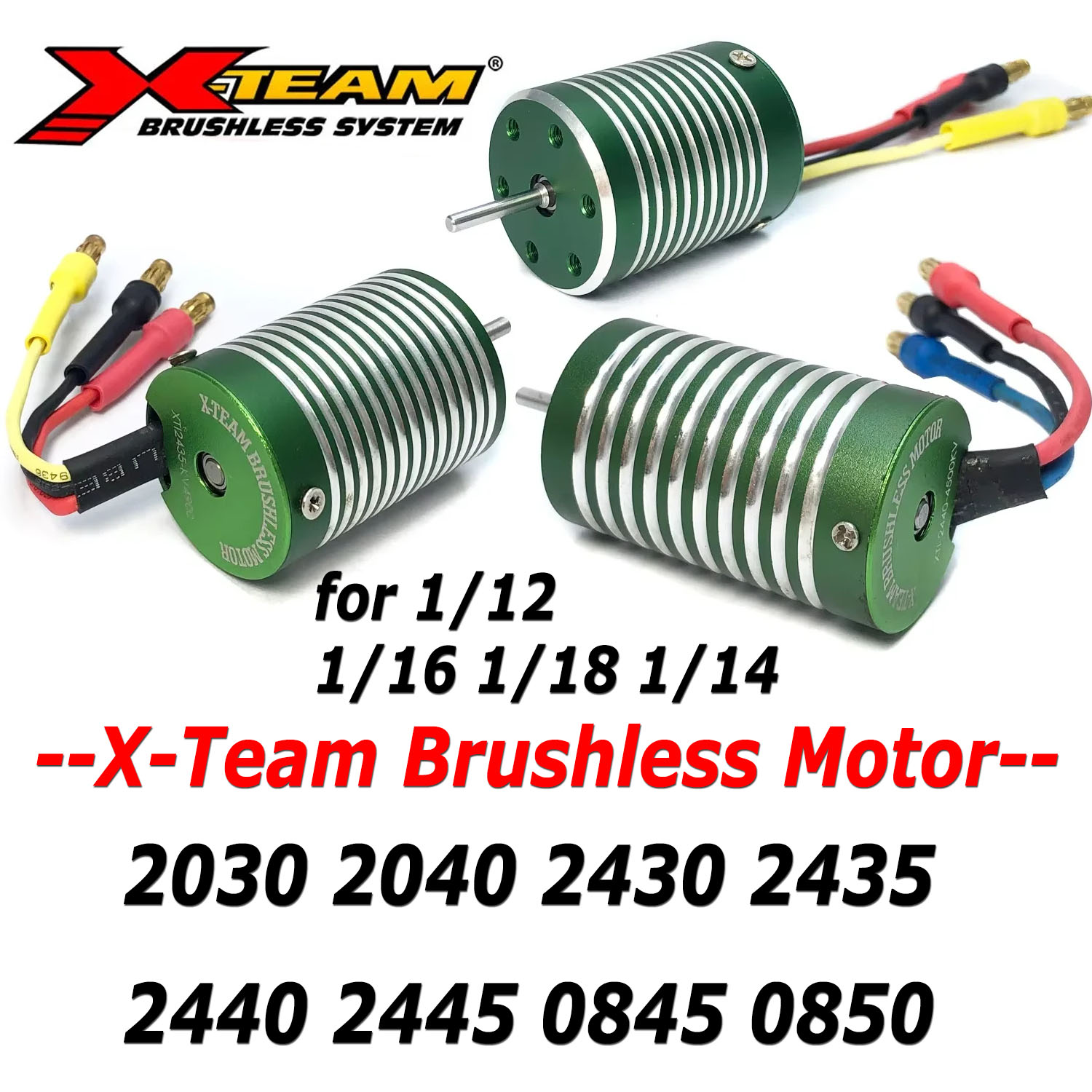 Rc Remo Hobby - Motor Brushless X-Team 2030 2040 2430