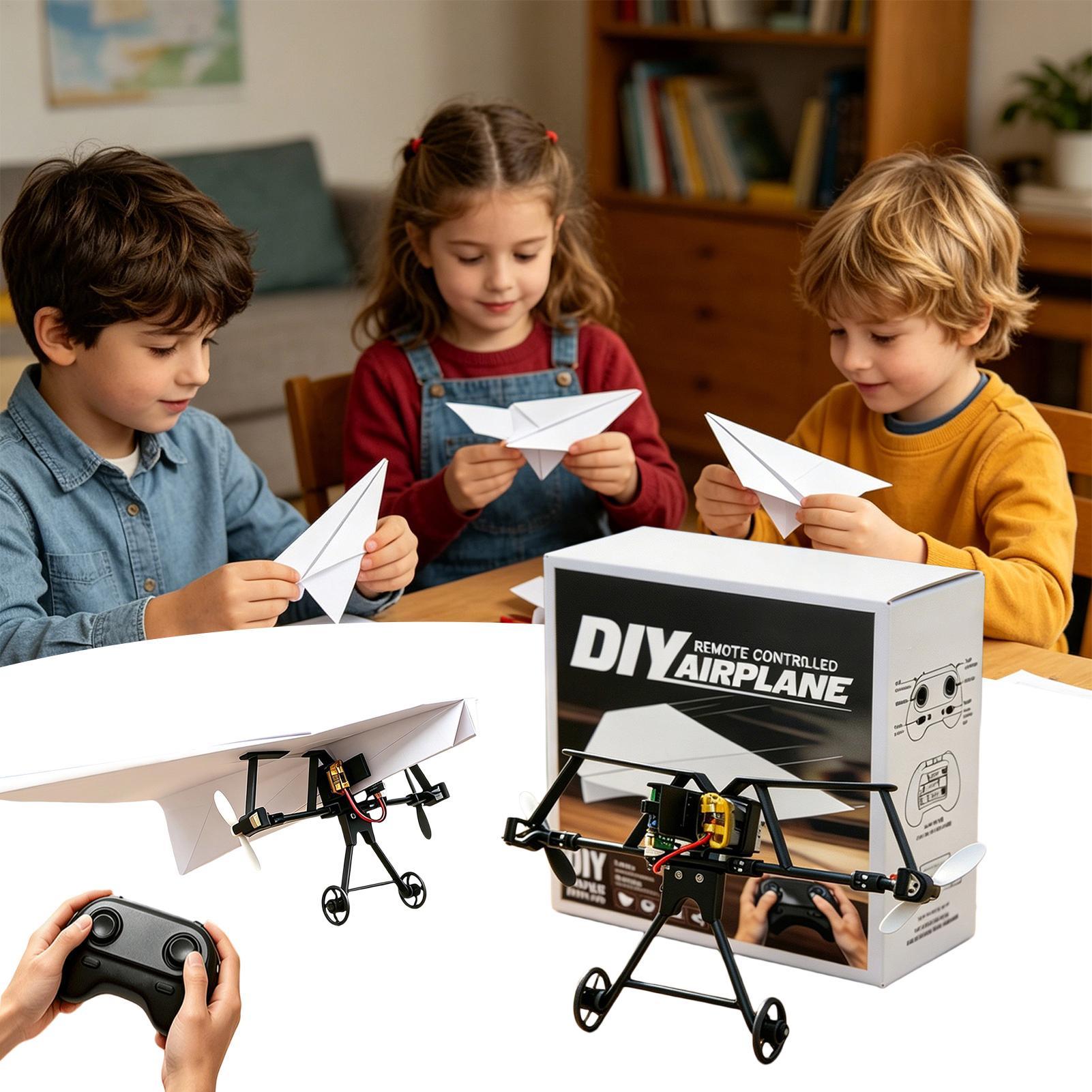 Rc Hobby Toys - Kit de Avião de Papel RC