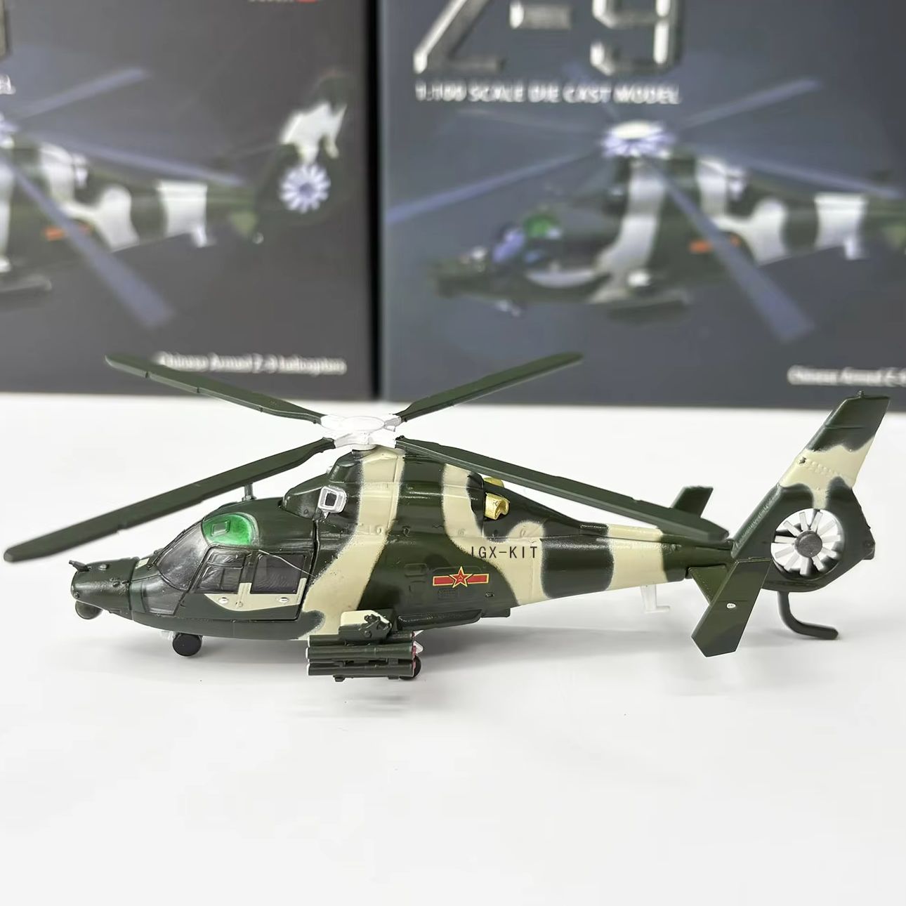 Rc Helicopter Hobby Grade - Modelo de Helicóptero de Ataque Z9