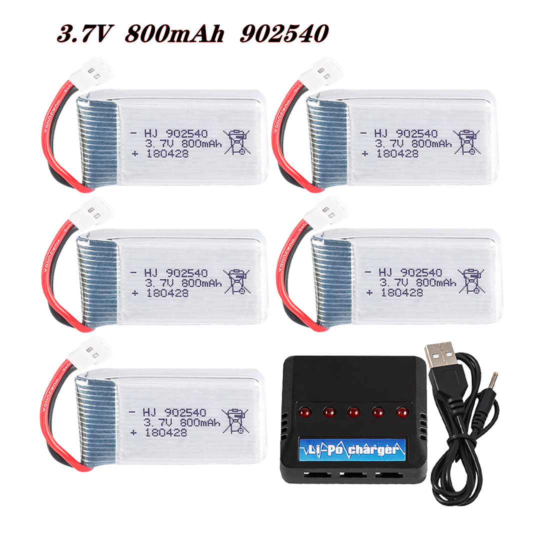 Rc Hobby Drone - Bateria lipo 3.7v 800mah 902540 25c