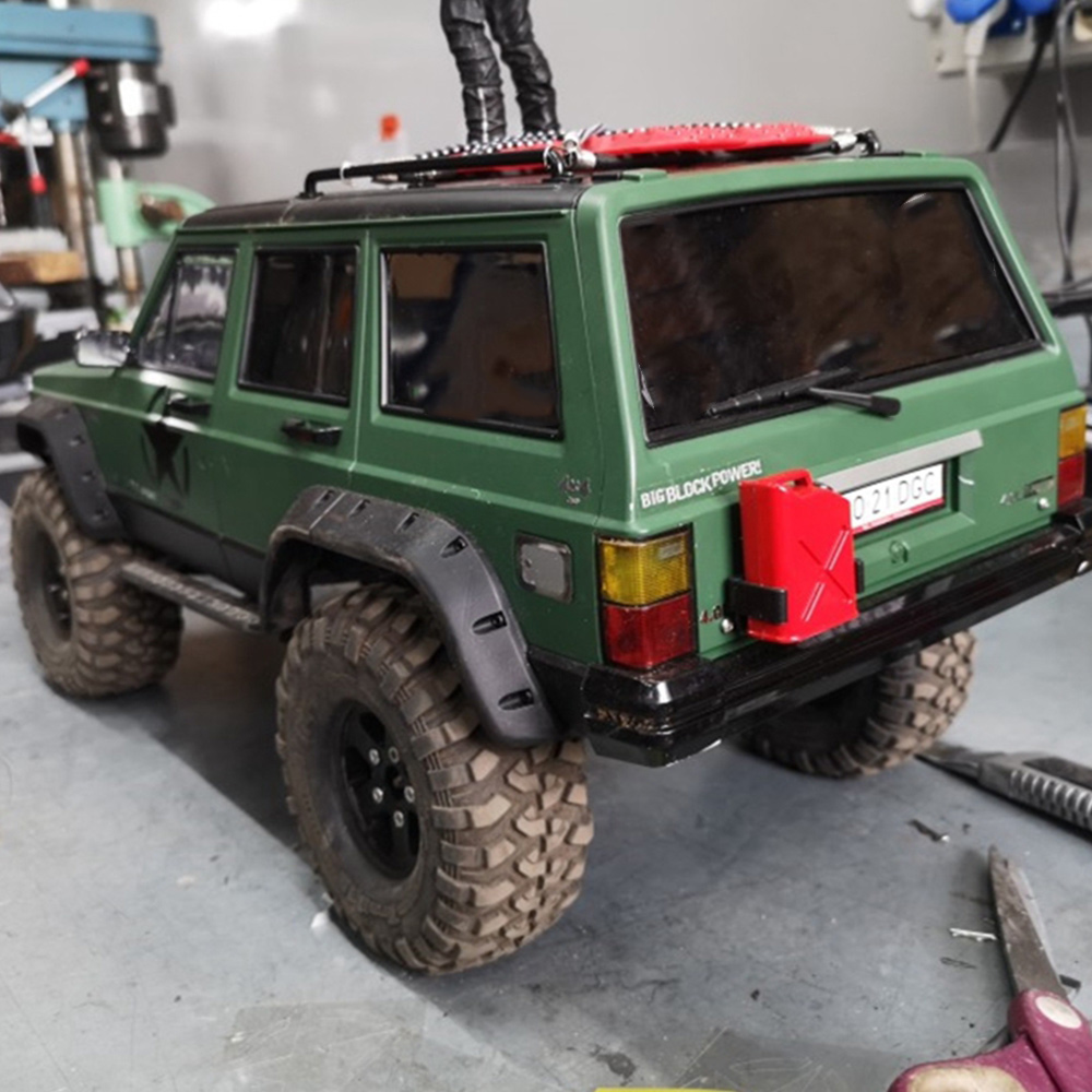 Body Shell Rc - Carroceria Cherokee de Plástico Rígido Pintada