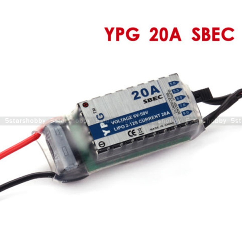 Cartão do programa YPG HV SBEC - Rc Helicopter Hobby Grade avaliação e preço