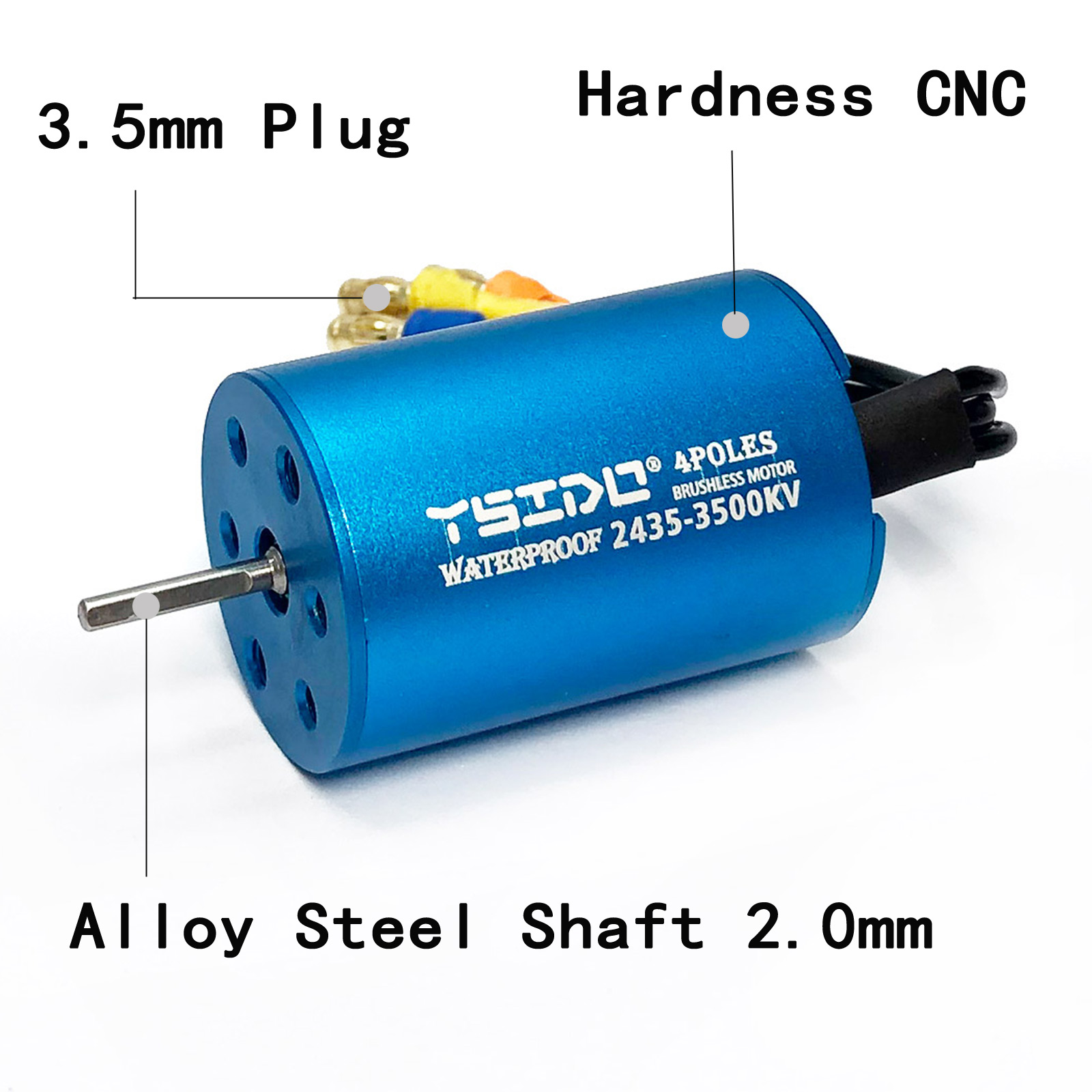 YSIDO-Motor sem escova para ba - Rc Remo Hobby avaliação e preço