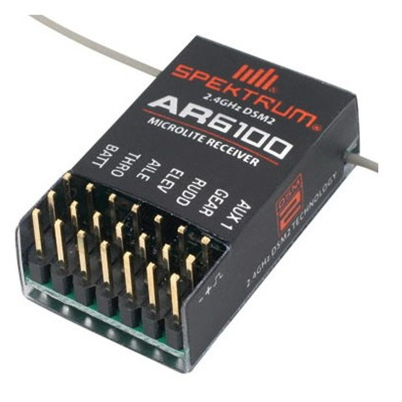 AR6100 DSM2 6CH 2.4GHz Recepto - Rc Hobby Toys avaliação e preço