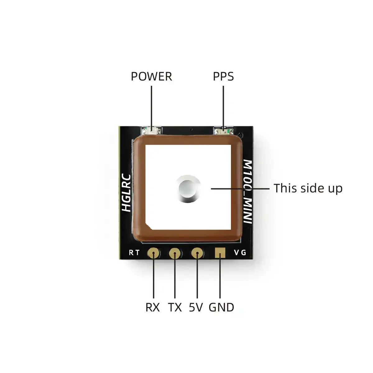Módulo GPS HGLRC M100 MINI M10 - Rc Hobby Drone avaliação e preço