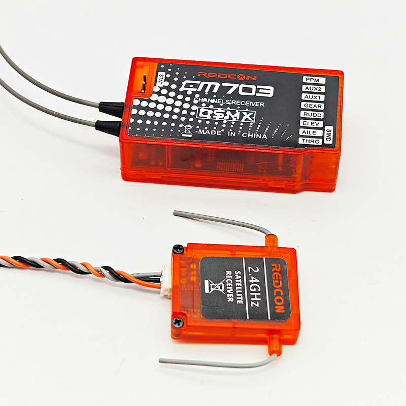 Receptor RX CM703 de 7 canais  - Rc Hobby Toys avaliação e preço