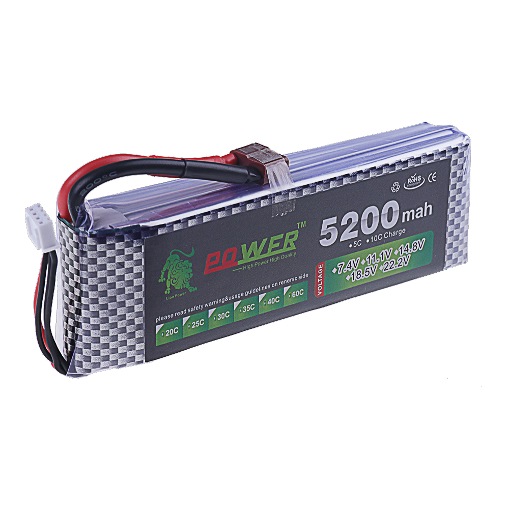 Bateria lipo 3s 11.1v 5200mah  - Rc Hobby Drone avaliação e preço