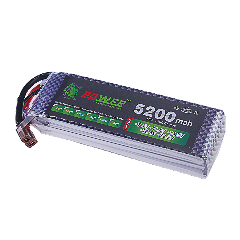 Bateria lipo 3s 11.1v 5200mah  - Rc Hobby Drone avaliação e preço